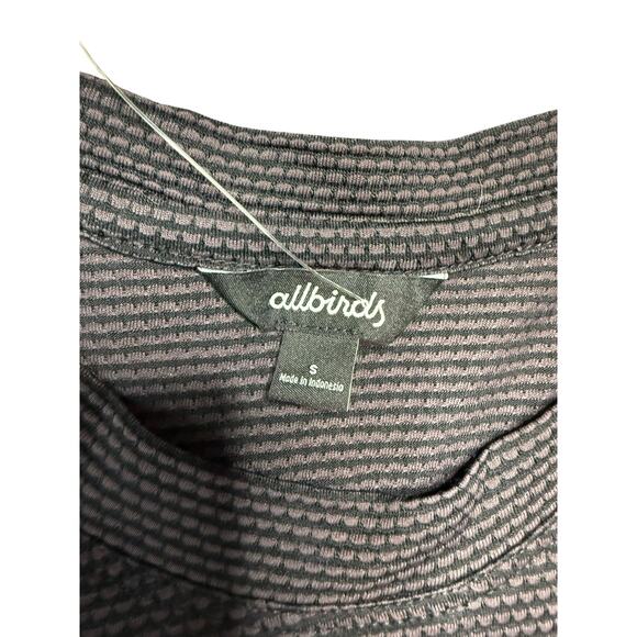 Allbirds Women's Natural Run Tee natural black size small - Picture 8 of 11